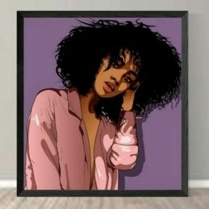Melanin Queen Art Print- 22x22